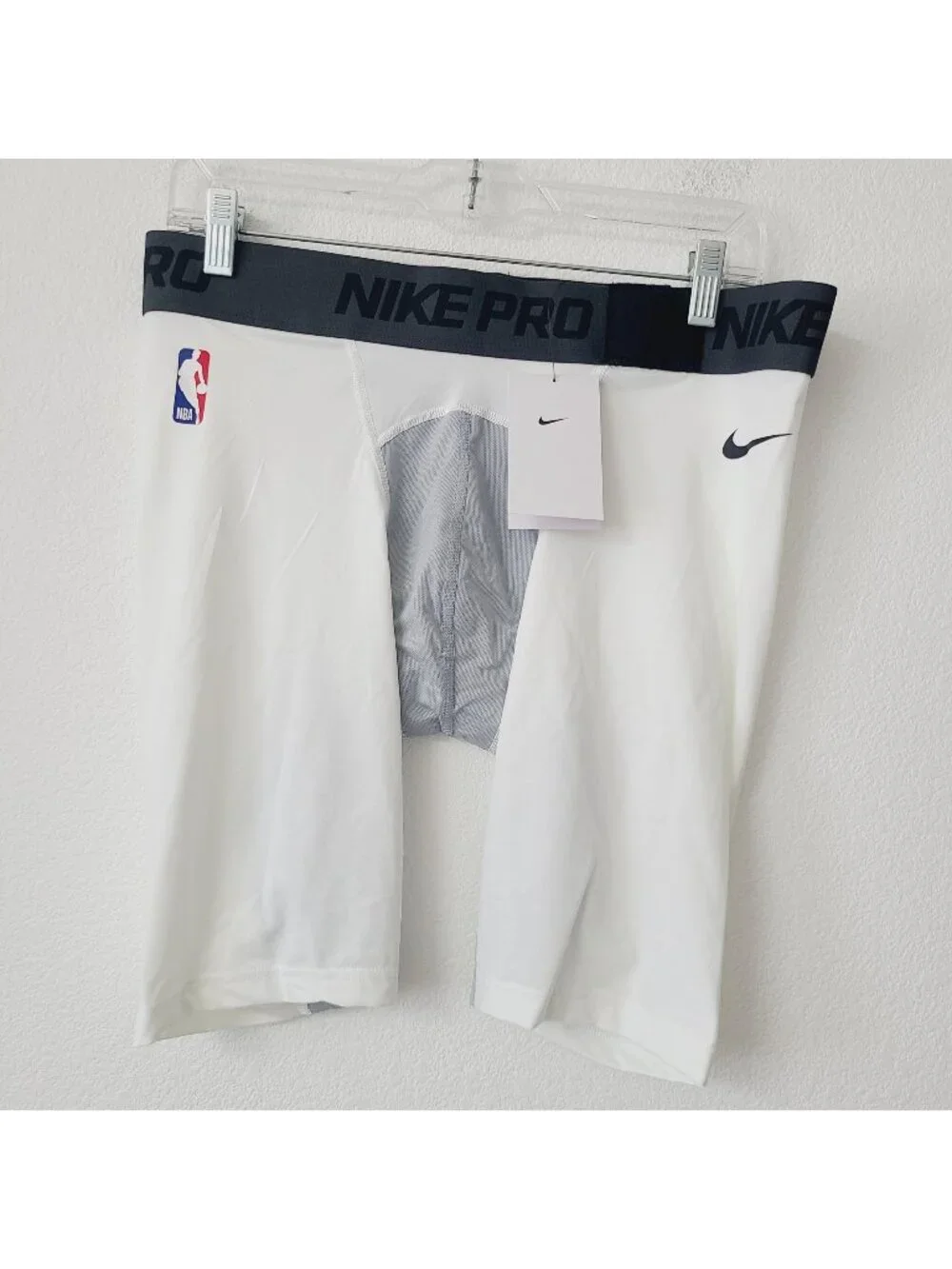 Nike Pro NBA Compression Shorts DN1541-100 Size XXL White